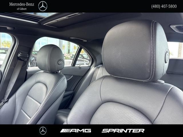 used 2021 Mercedes-Benz C-Class car, priced at $24,342