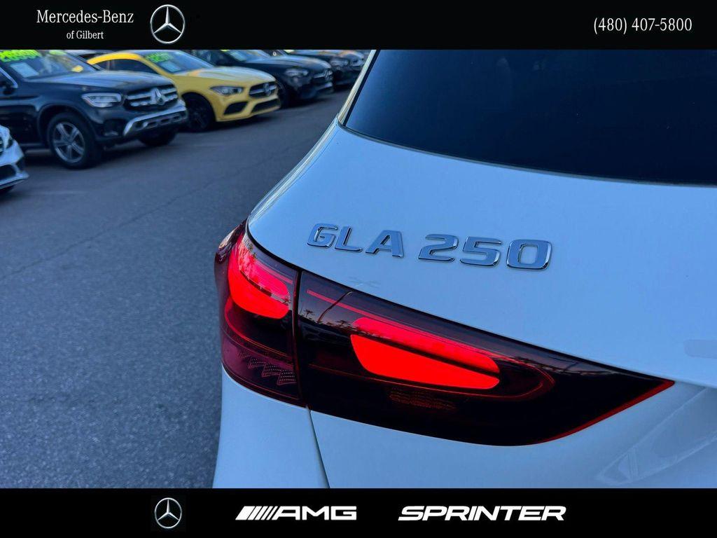 used 2025 Mercedes-Benz GLA 250 car, priced at $36,888