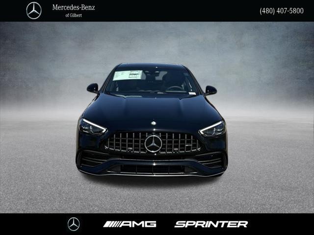 new 2024 Mercedes-Benz AMG C 43 car, priced at $65,025