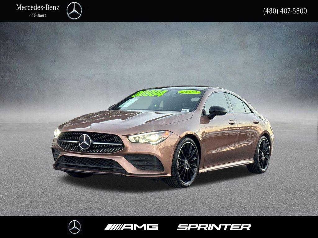 used 2022 Mercedes-Benz CLA 250 car, priced at $25,494