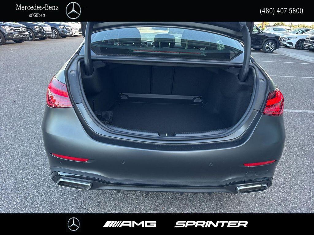 new 2025 Mercedes-Benz C-Class car, priced at $58,670