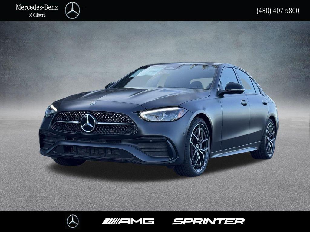 new 2025 Mercedes-Benz C-Class car, priced at $58,670