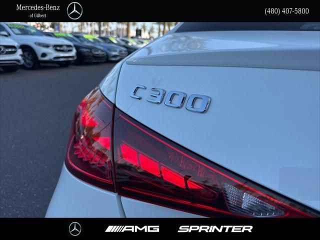 used 2023 Mercedes-Benz C-Class car, priced at $38,994