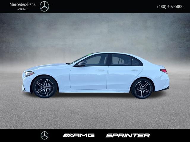 used 2023 Mercedes-Benz C-Class car, priced at $38,994