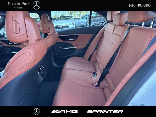 new 2025 Mercedes-Benz C-Class car, priced at $49,600