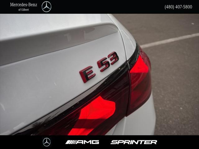 new 2025 Mercedes-Benz AMG E 53 car, priced at $103,035