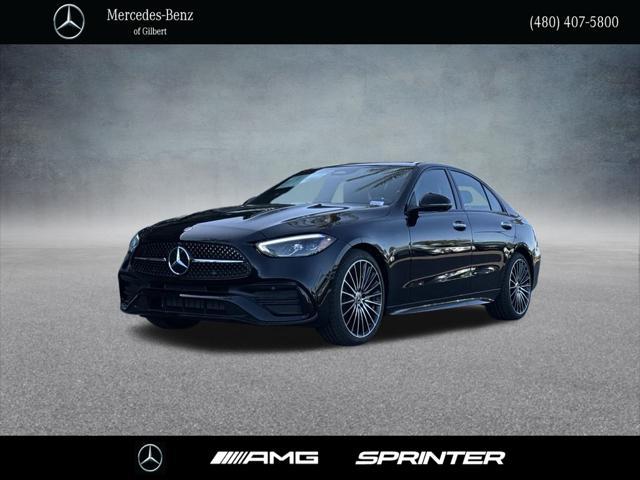 new 2024 Mercedes-Benz C-Class car, priced at $55,950