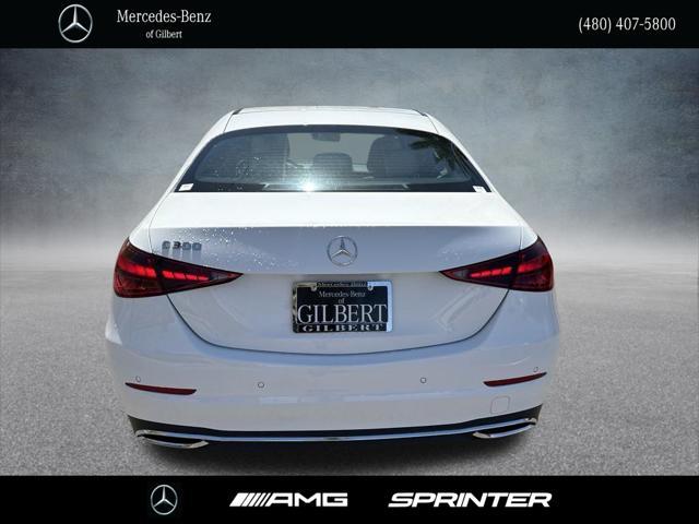 new 2024 Mercedes-Benz C-Class car, priced at $48,700