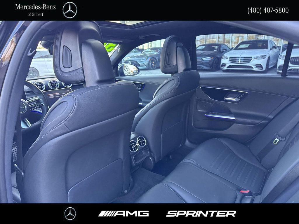 used 2022 Mercedes-Benz C-Class car, priced at $38,994