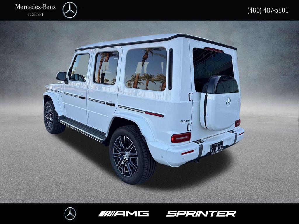 new 2025 Mercedes-Benz G-Class car, priced at $164,200
