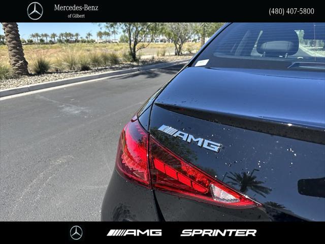 new 2024 Mercedes-Benz AMG C 43 car, priced at $65,475