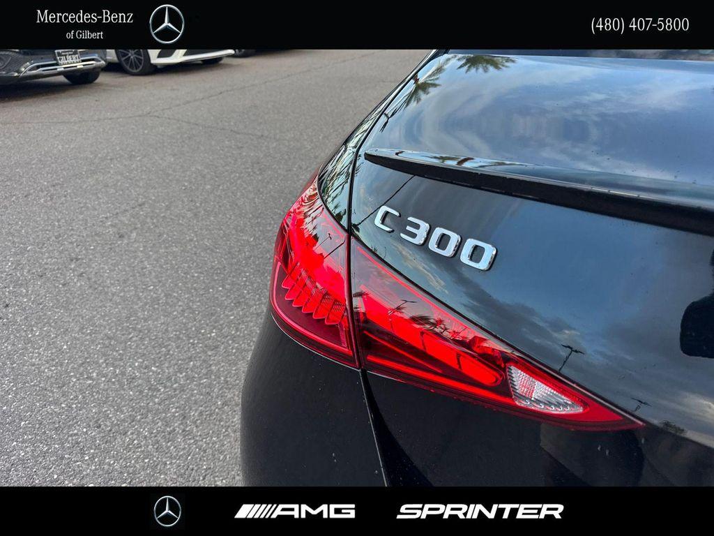 used 2022 Mercedes-Benz C-Class car, priced at $36,994