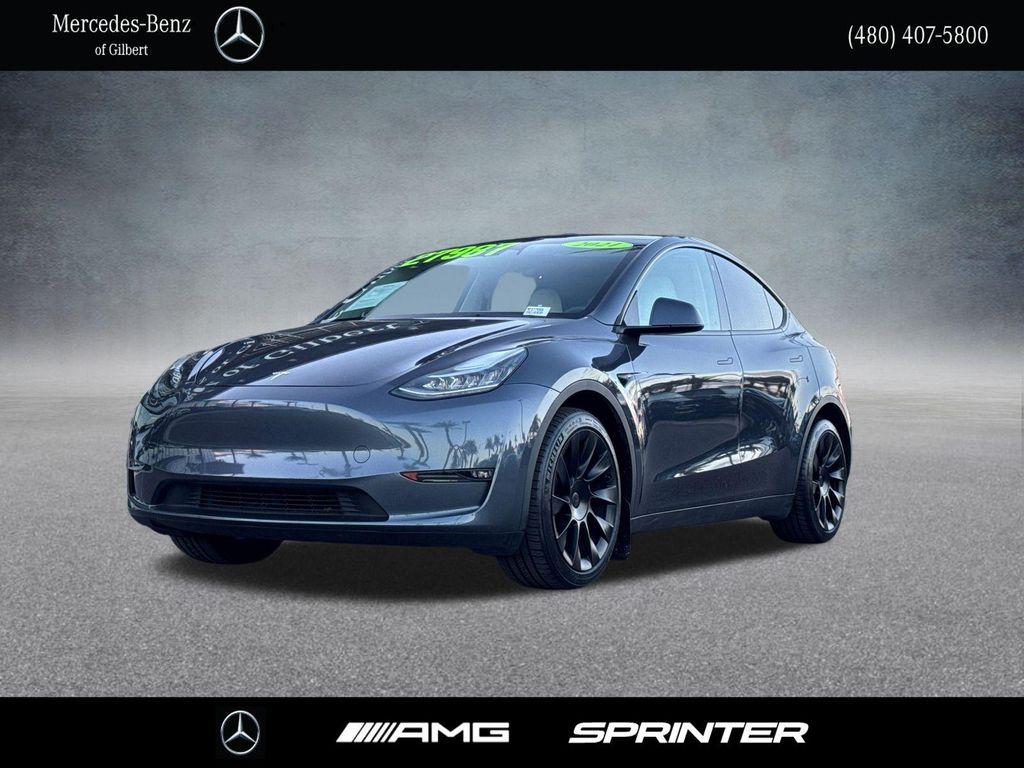 used 2021 Tesla Model Y car, priced at $27,987