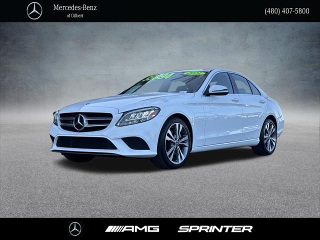 used 2021 Mercedes-Benz C-Class car, priced at $33,494