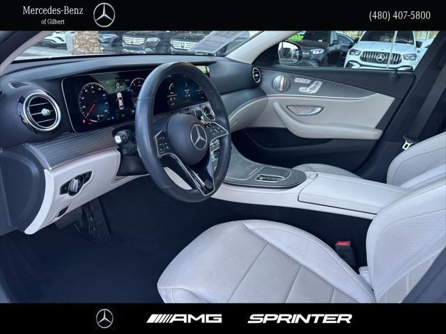 used 2022 Mercedes-Benz E-Class car, priced at $43,991