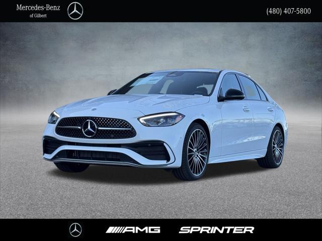 new 2025 Mercedes-Benz C-Class car, priced at $53,450