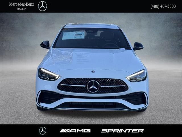 new 2025 Mercedes-Benz C-Class car, priced at $53,450