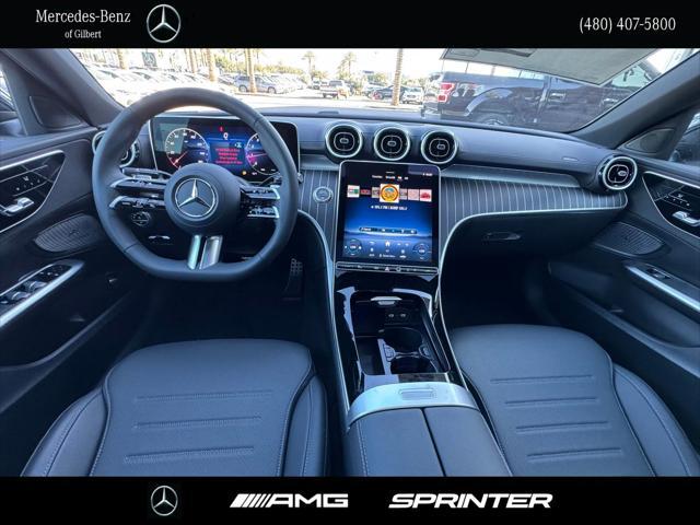 new 2025 Mercedes-Benz C-Class car, priced at $53,450