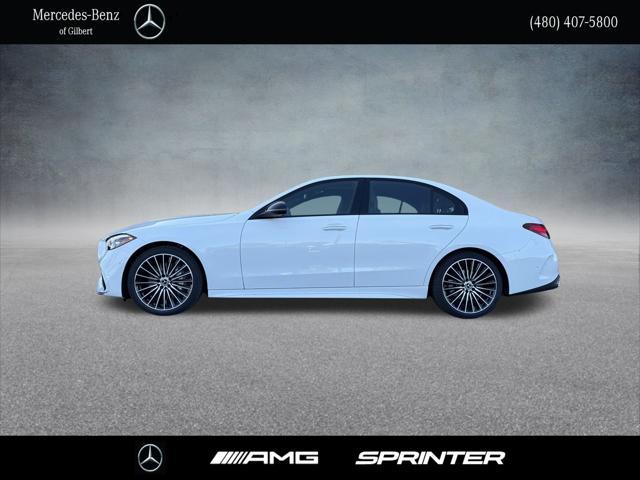 new 2025 Mercedes-Benz C-Class car, priced at $53,450