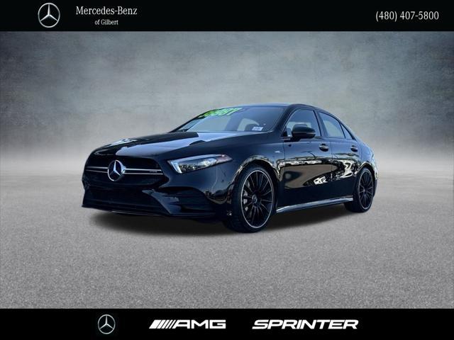 used 2020 Mercedes-Benz AMG A 35 car, priced at $33,987