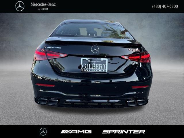 new 2024 Mercedes-Benz AMG C 63 car, priced at $87,335