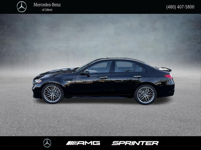 new 2024 Mercedes-Benz AMG C 63 car, priced at $87,335