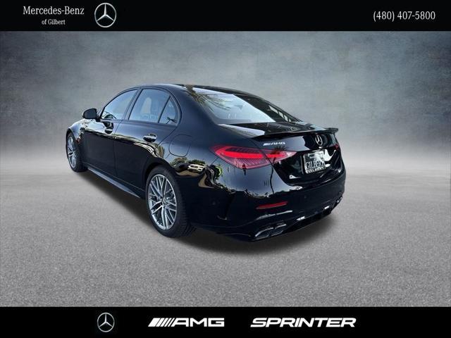 new 2024 Mercedes-Benz AMG C 63 car, priced at $87,335