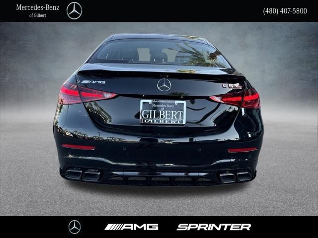 new 2024 Mercedes-Benz AMG C 63 car, priced at $87,335