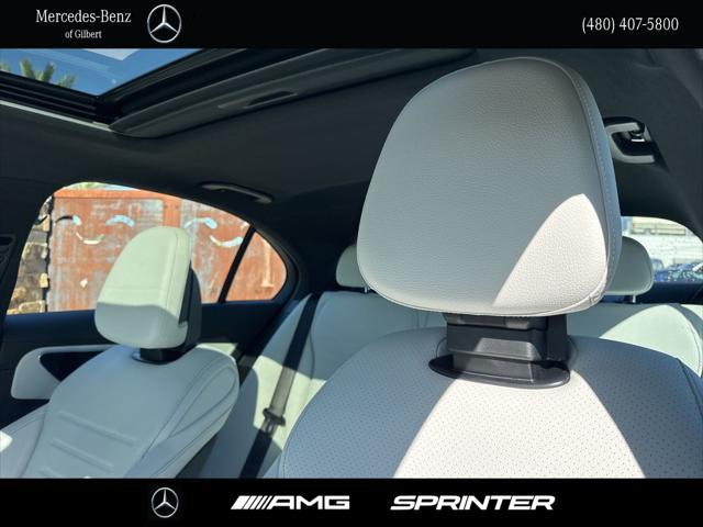 new 2025 Mercedes-Benz C-Class car, priced at $54,200