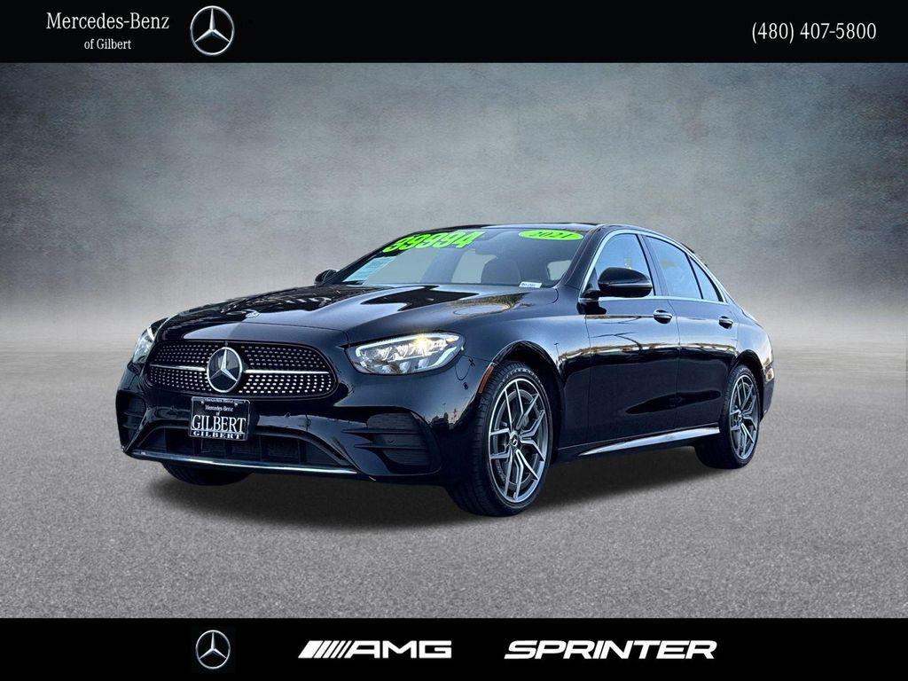 used 2021 Mercedes-Benz E-Class car, priced at $39,994