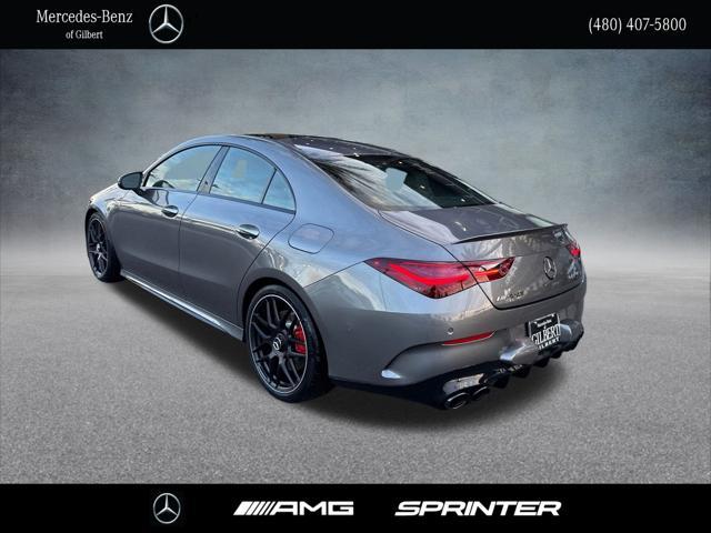 new 2025 Mercedes-Benz AMG CLA 45 car, priced at $71,650