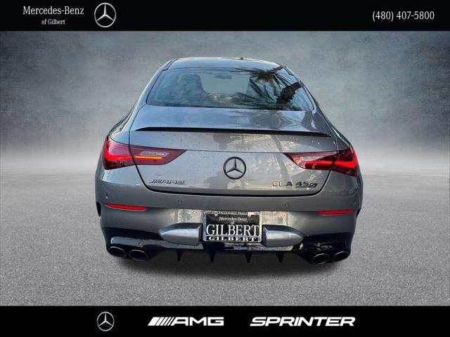 new 2025 Mercedes-Benz AMG CLA 45 car, priced at $71,650