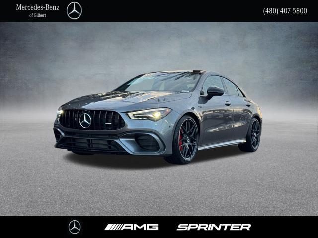 new 2025 Mercedes-Benz AMG CLA 45 car, priced at $71,650