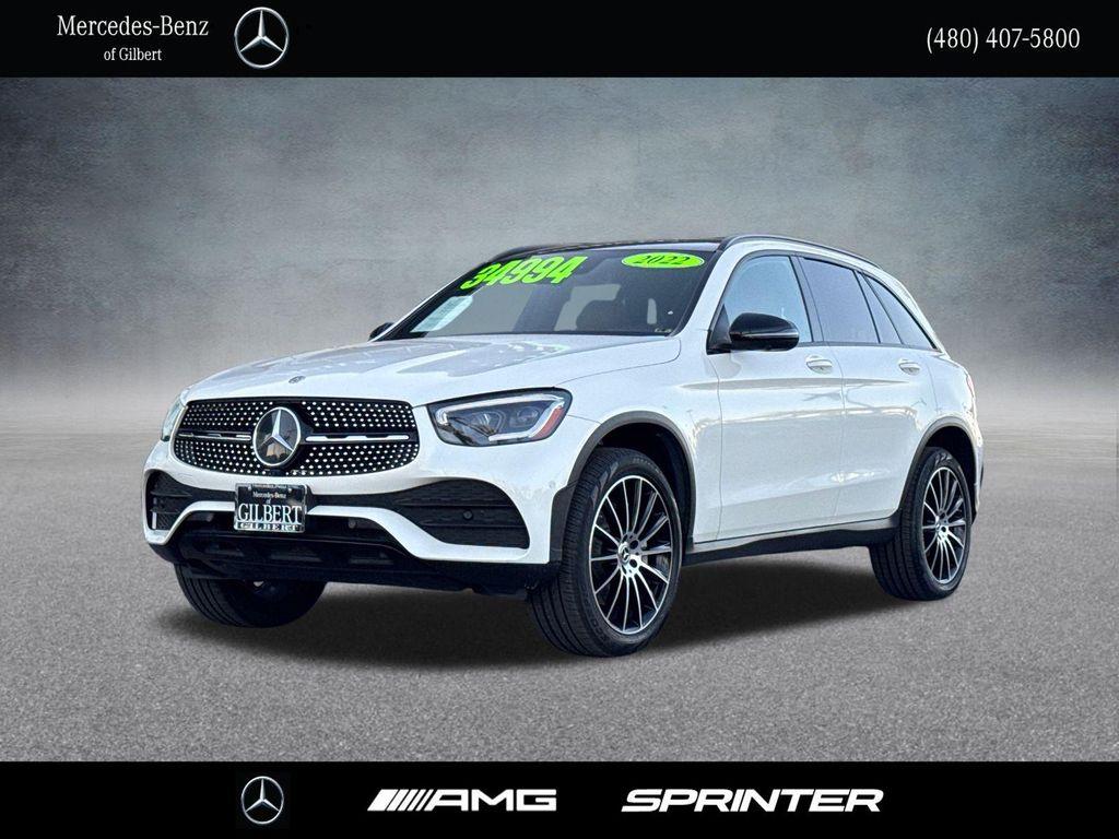 used 2022 Mercedes-Benz GLC 300 car, priced at $34,994