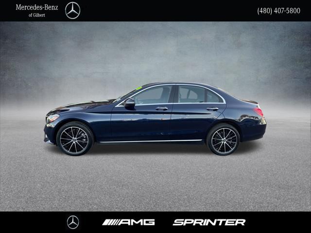 used 2021 Mercedes-Benz C-Class car, priced at $27,895