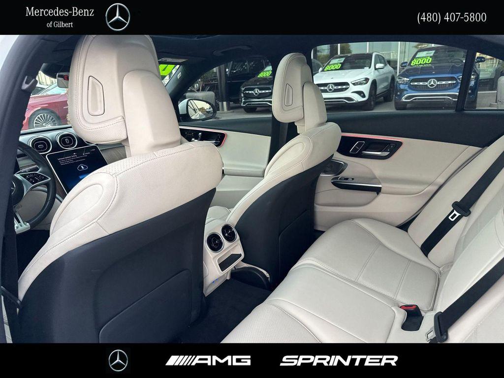 used 2024 Mercedes-Benz C-Class car, priced at $41,994