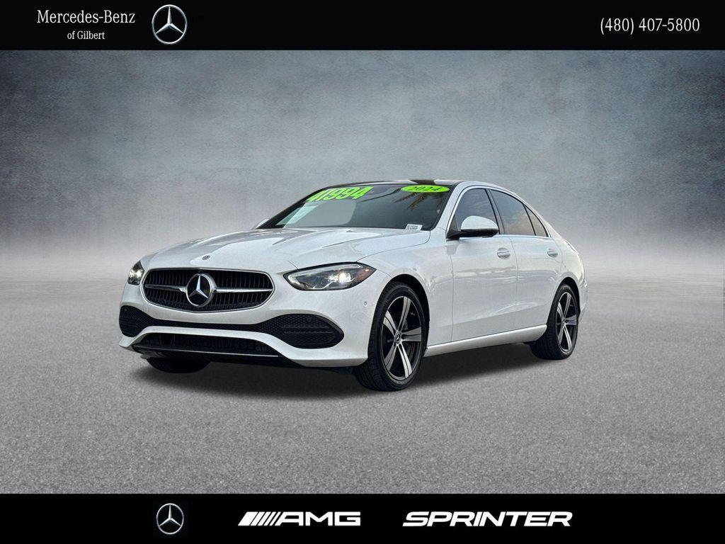 used 2024 Mercedes-Benz C-Class car, priced at $41,994