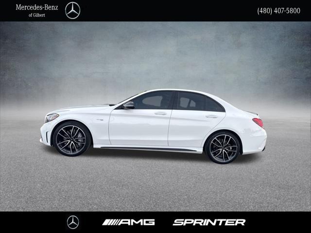 used 2020 Mercedes-Benz AMG C 43 car, priced at $39,752