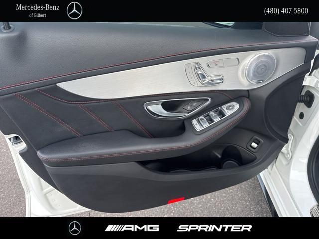 used 2020 Mercedes-Benz AMG C 43 car, priced at $39,752