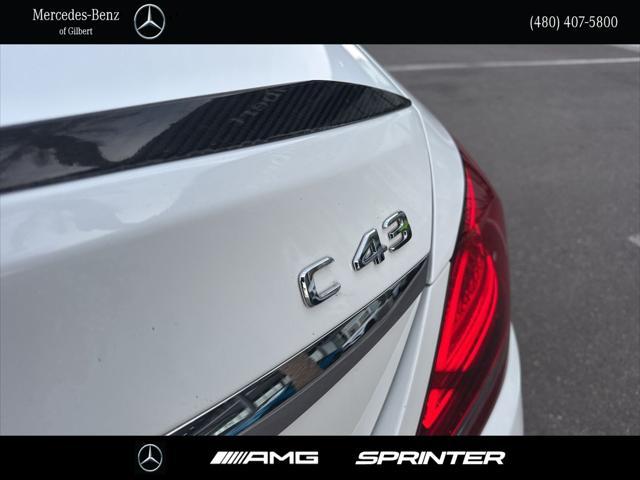 used 2020 Mercedes-Benz AMG C 43 car, priced at $39,752