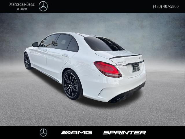 used 2020 Mercedes-Benz AMG C 43 car, priced at $39,752