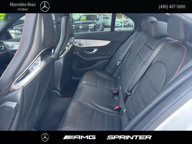 used 2020 Mercedes-Benz AMG C 43 car, priced at $39,752