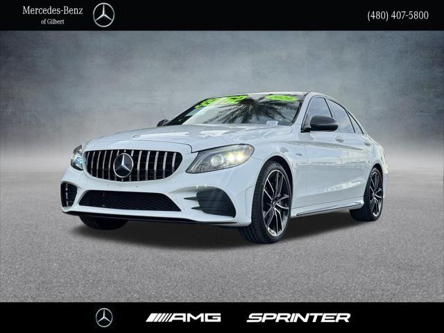 used 2020 Mercedes-Benz AMG C 43 car, priced at $39,752