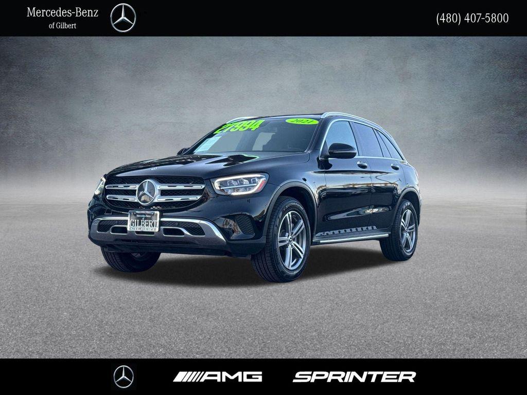 used 2021 Mercedes-Benz GLC 300 car, priced at $27,994