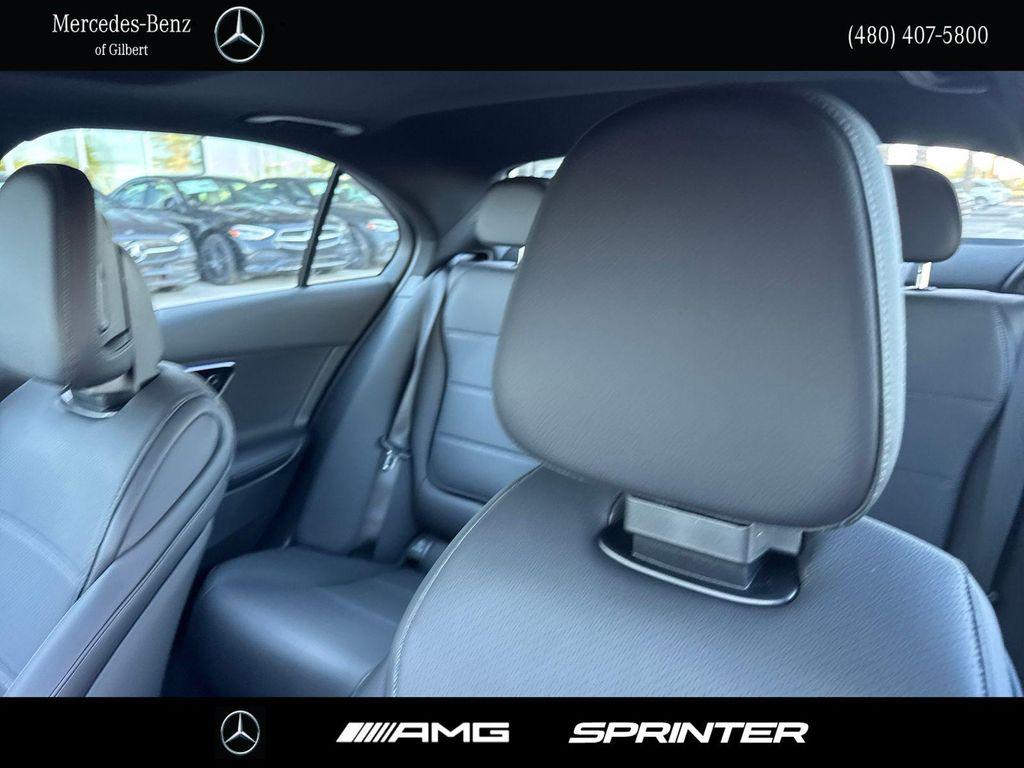 new 2025 Mercedes-Benz C-Class car, priced at $50,650