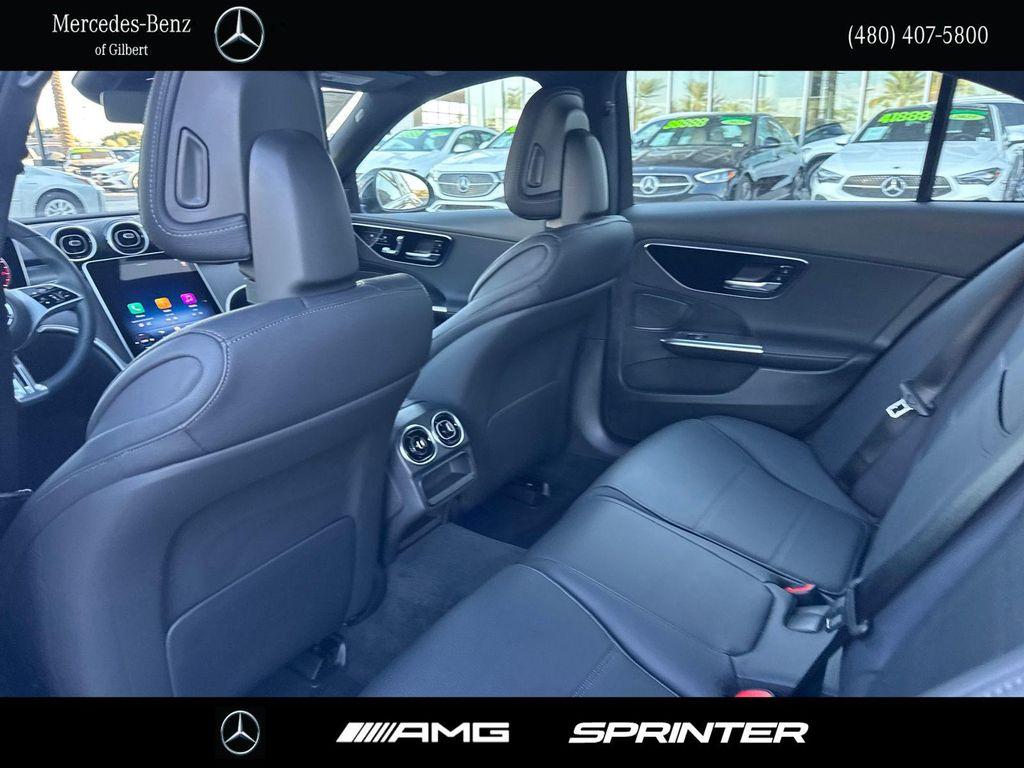 new 2025 Mercedes-Benz C-Class car, priced at $50,650