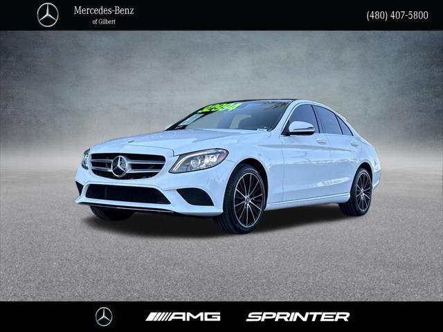 used 2020 Mercedes-Benz C-Class car, priced at $32,994