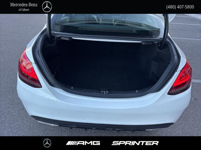 used 2021 Mercedes-Benz C-Class car, priced at $25,994
