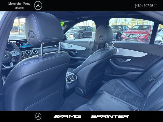 used 2021 Mercedes-Benz C-Class car, priced at $25,994