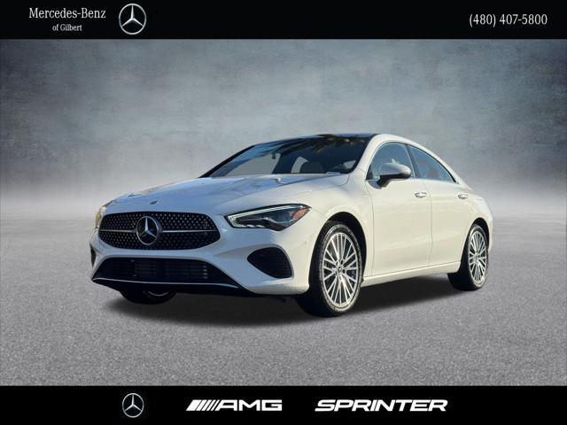 new 2025 Mercedes-Benz CLA 250 car, priced at $45,550